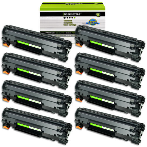 GREENCYCLE 8PK CRG126 CRG-126 Toner For Cannon 126 ImageClass LBP6200d LBP6230dw