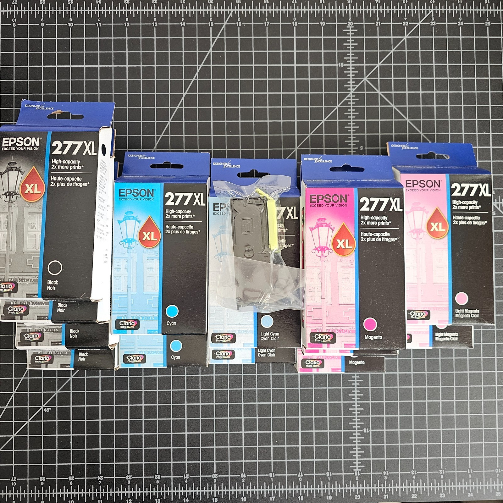 EPSON 277XL - Brand new, Genuine Ink Cartridges Set of 14