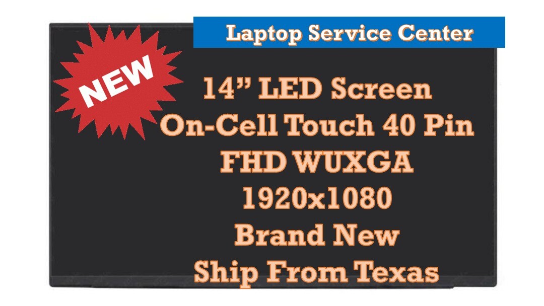 NV140FHM-T0A LCD LED Touch Screen 14" FHD REPLACEMENT Panel Digitizer
