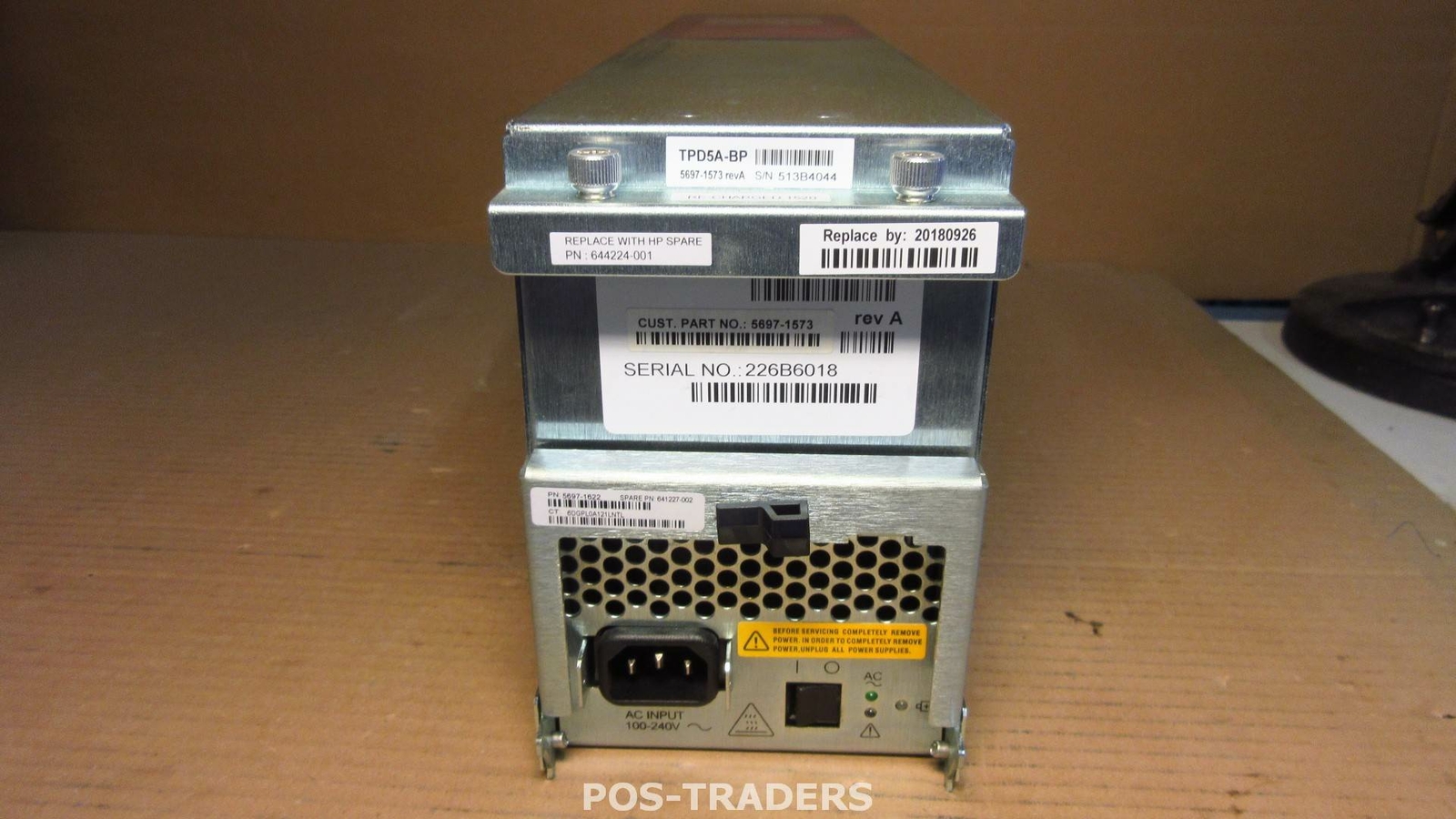 HP 644224-001 | 3Par Battery Module E/F Class PSU - PULLED FROM HP QL227B
