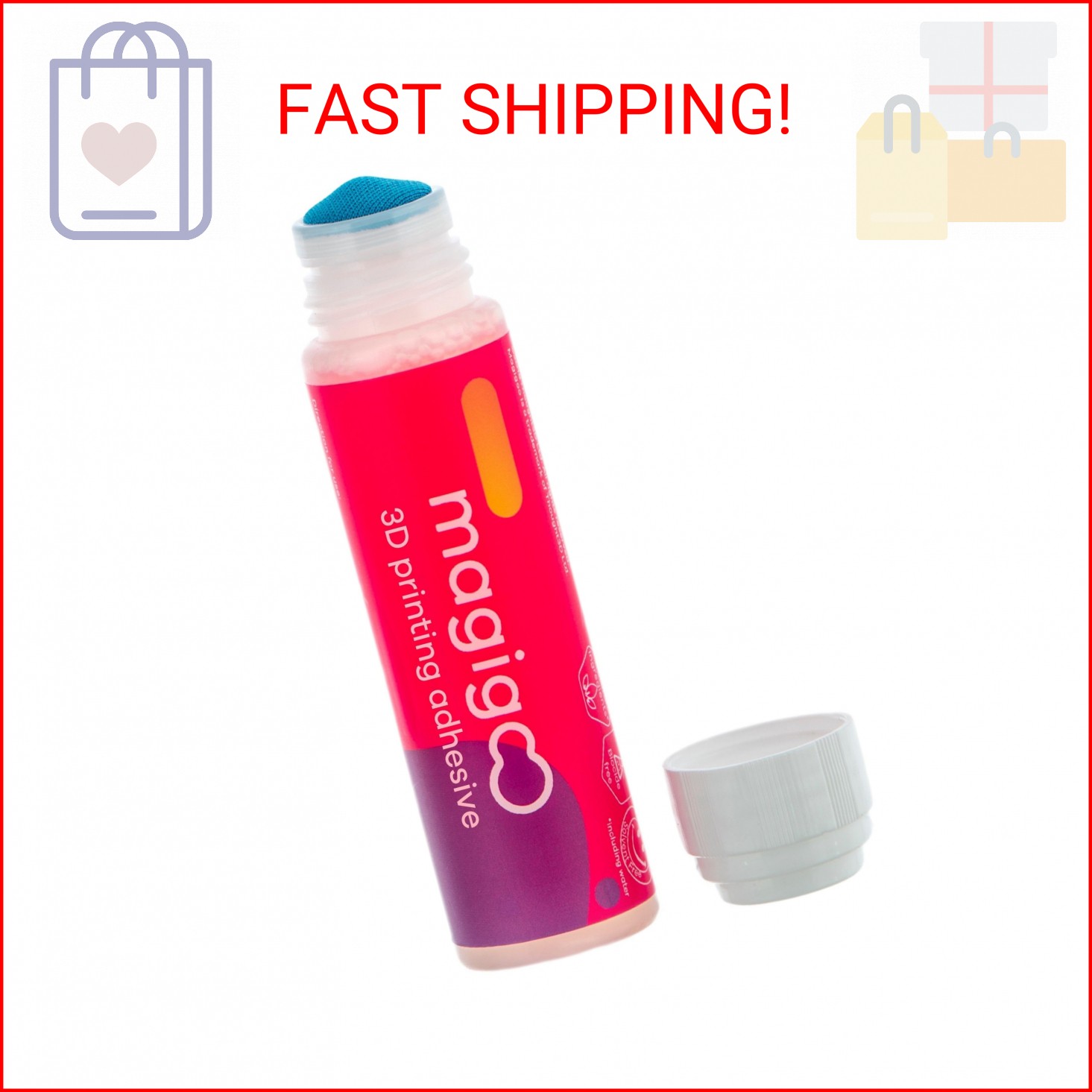Magigoo - MO2016 All-in-One 3D Printer Adhesive Glue - ABS, PLA, PETG, HIPS, and