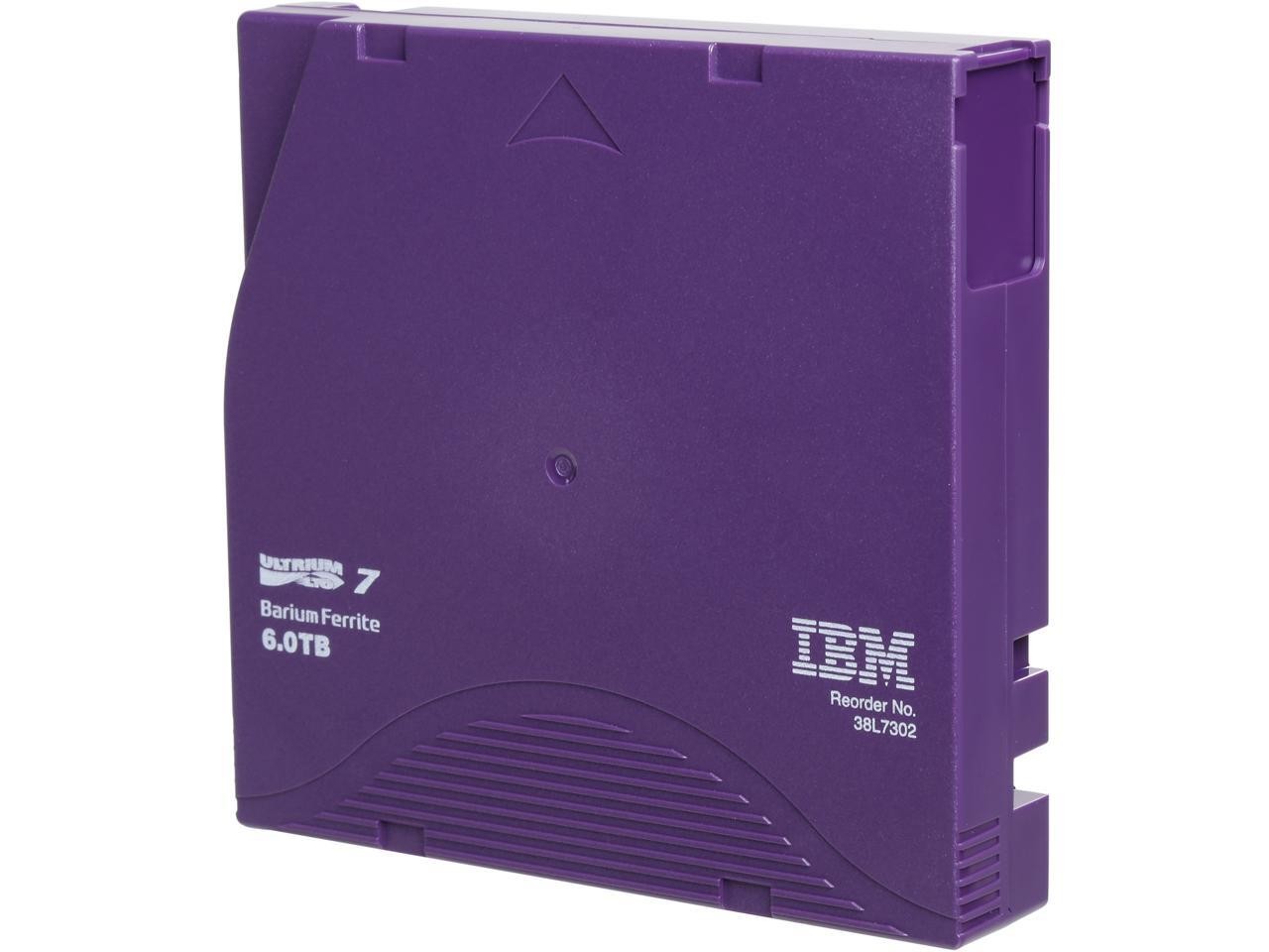 IBM 38L7302 LTO Ultrium 7 Data Cartridge, 6TB