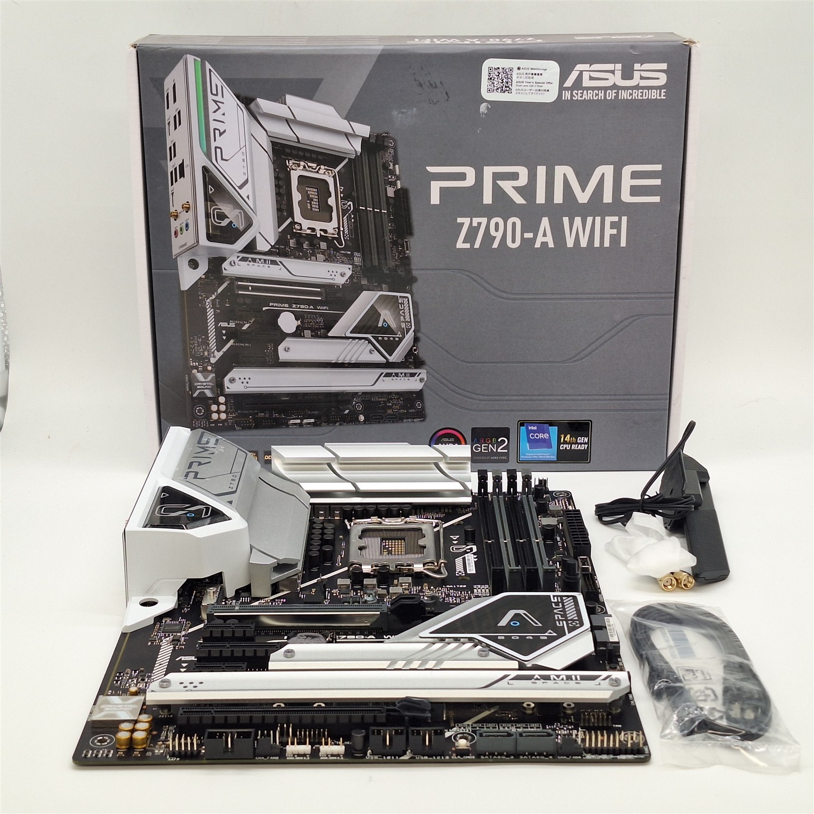 ASUS Prime Z790-A WiFi 6E LGA 1700 (Intel13th&12th) ATX Motherboard, DDR5