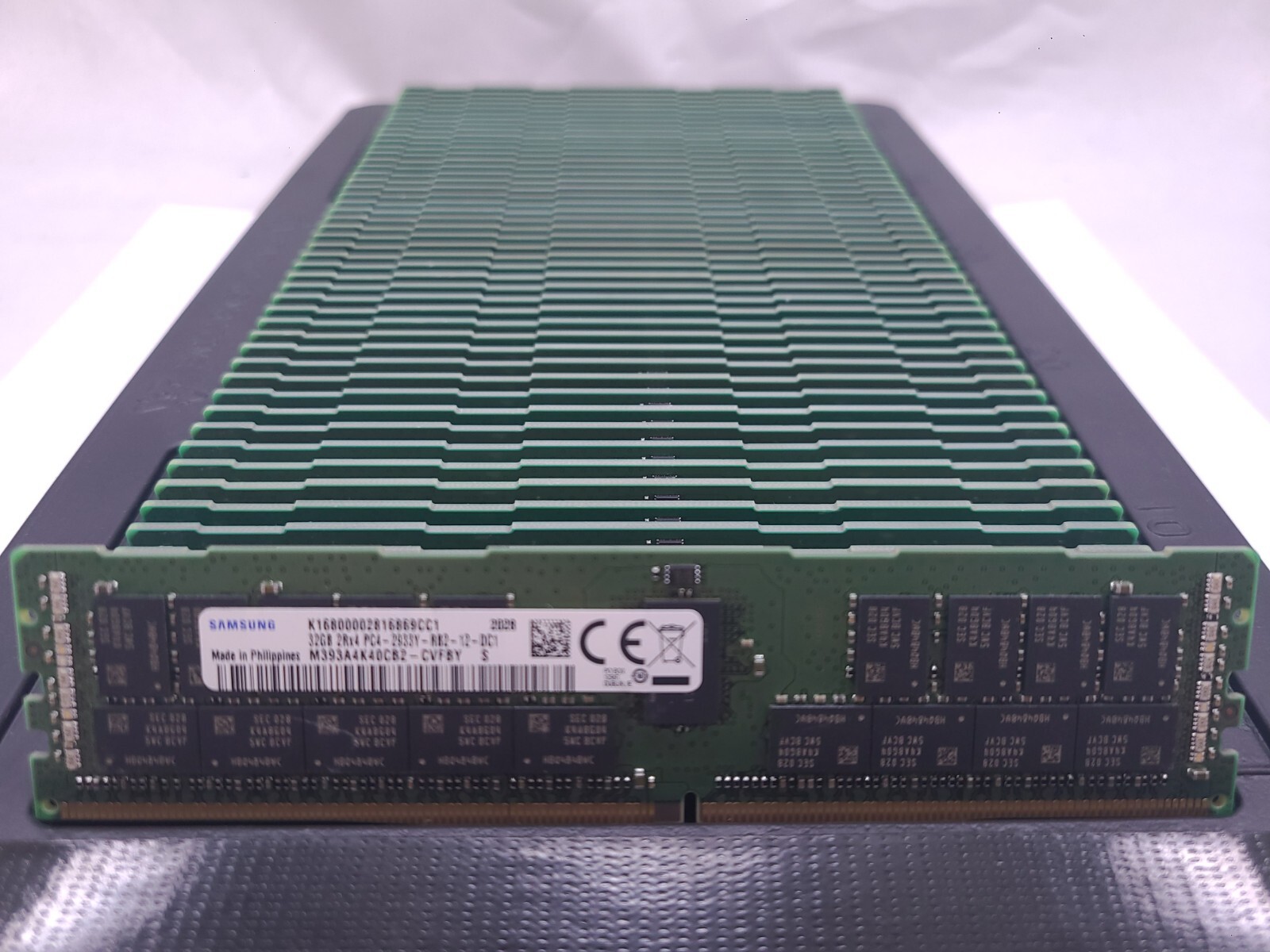 LOT 50 MAJOR BRAND 32GB DDR4 PC4-2933Y-R 23400 ECC REG SERVER DIMM MEMORY RAM