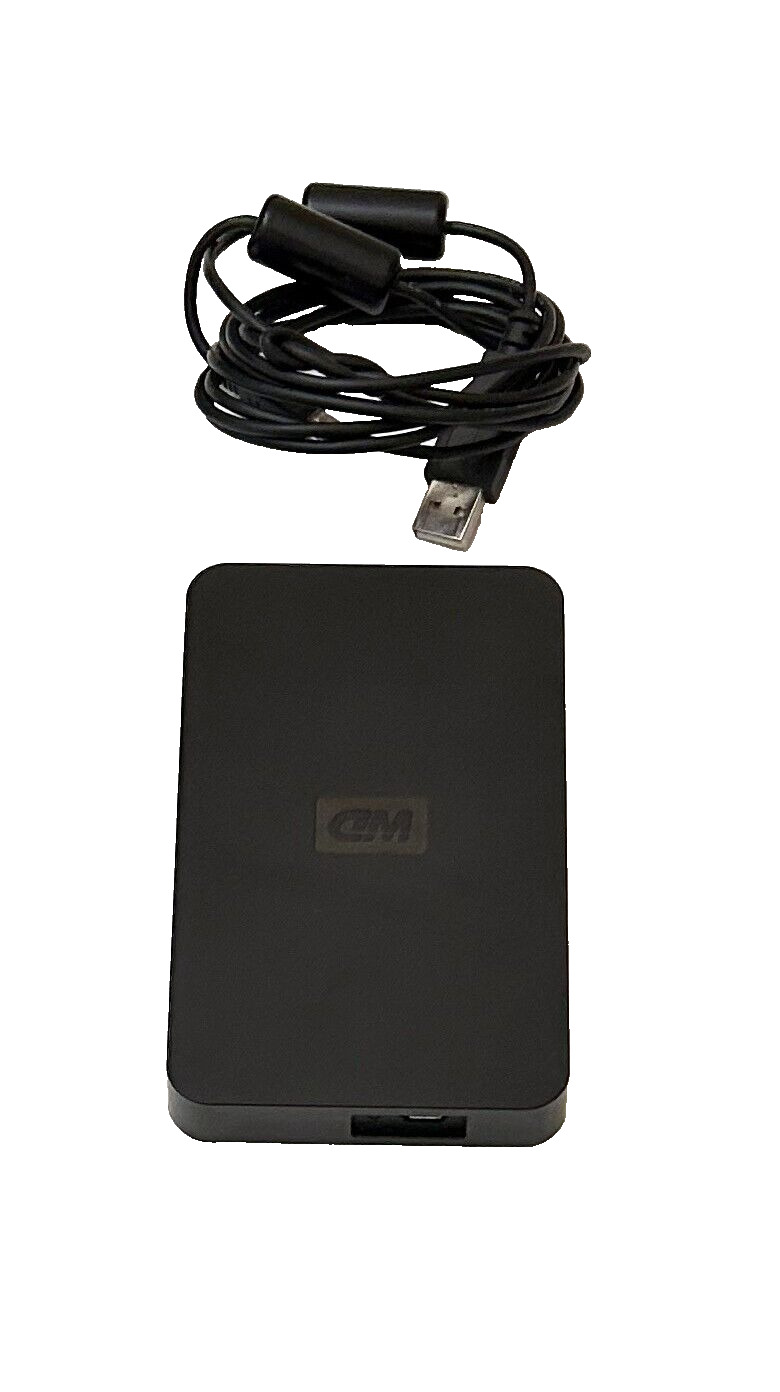 WD Western Digital Portable 120GB USB 2.0 external Hard Drive WDBAAR1200ABK-00