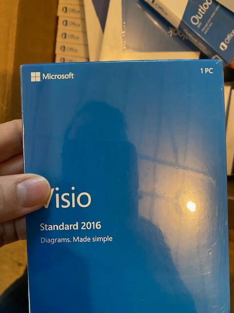 Microsoft Visio 2016 Standard - Sealed Brand New