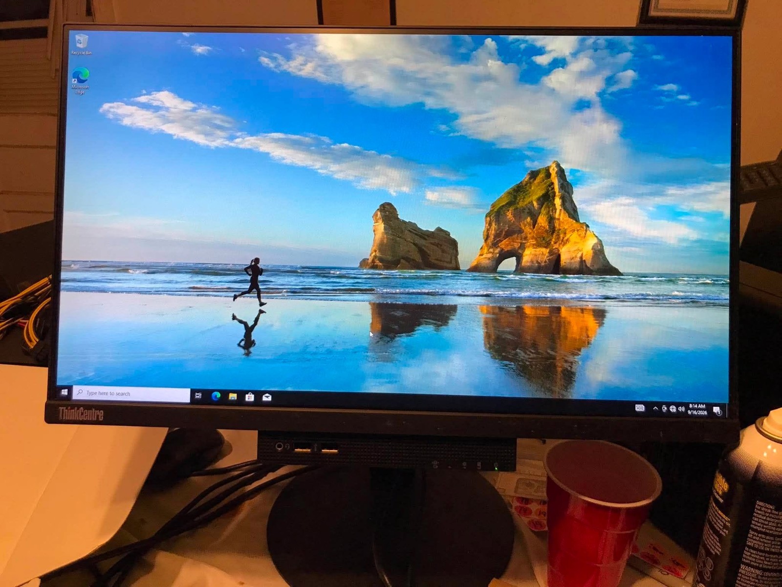 Lenovo ThinkCentre Tiny-In-One 22 TIO22D 21.5" FHD IPS DP Monitor Stand Tested