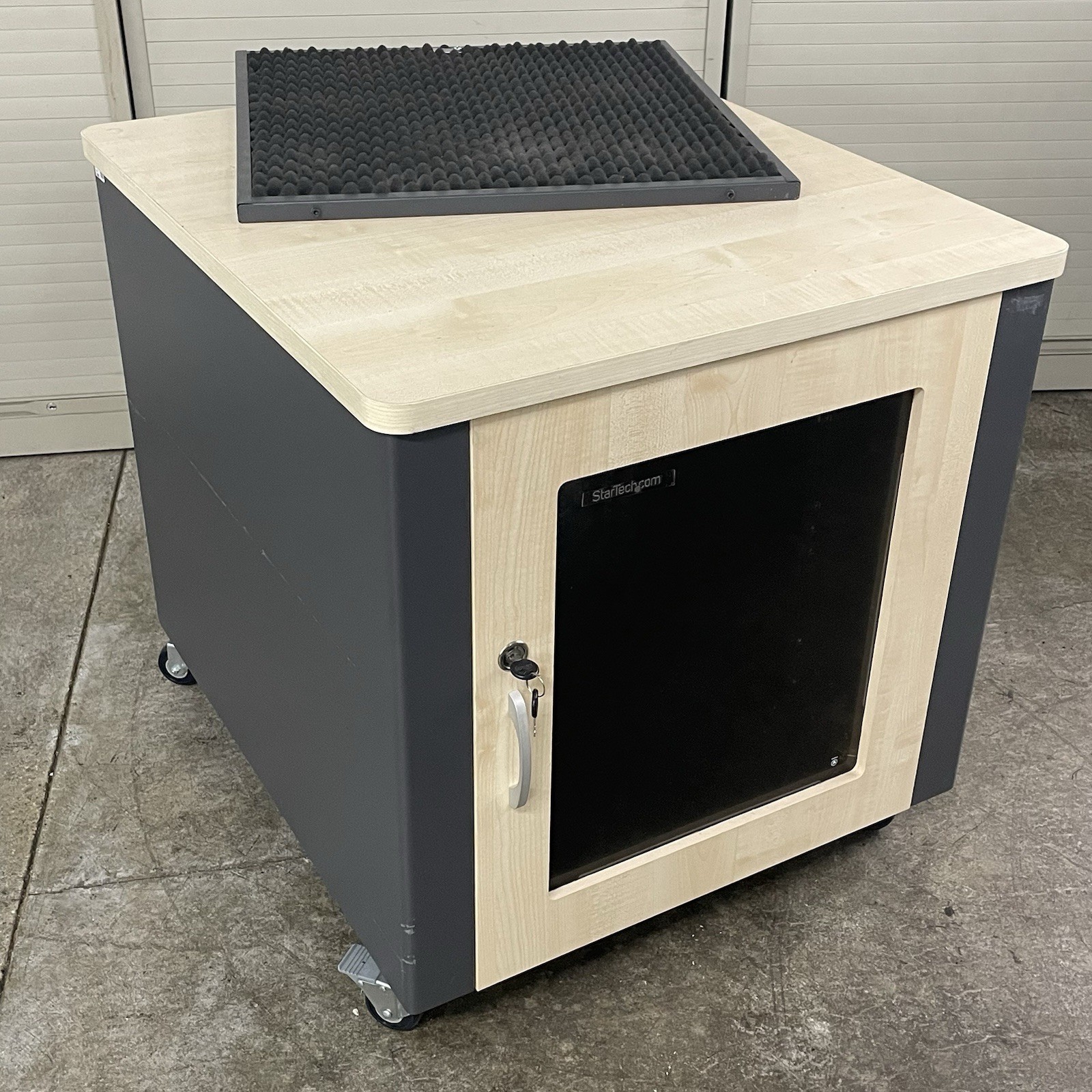 StarTech RKQMCAB12 12U Rack Enclosure Server Cabinet 21.5in