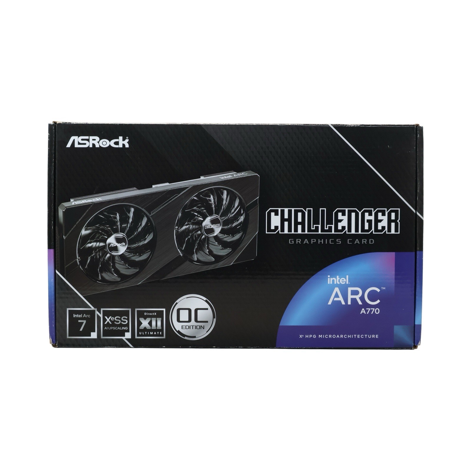 ASRock Challenger Intel Arc A770 OC 16GB GDDR6 Graphics Card GPU