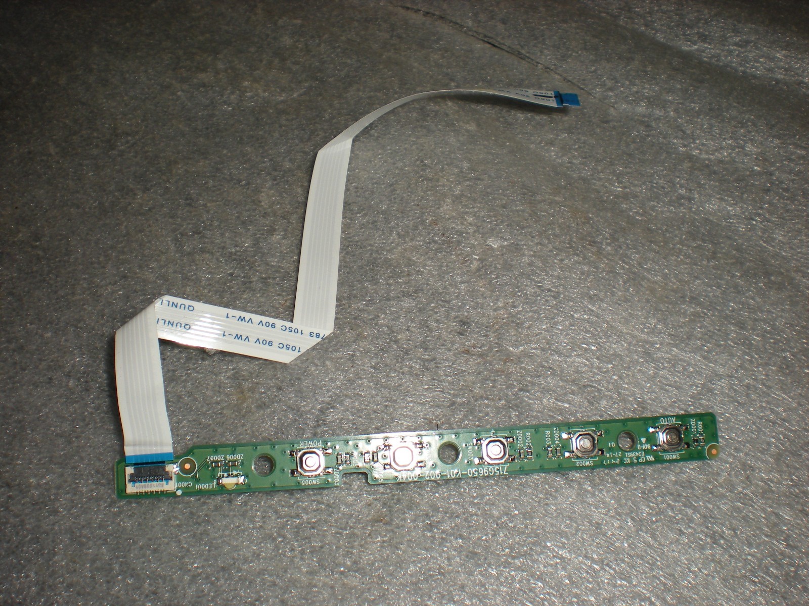 New OEM AOC 24G4E 24" Gaming Monitor Power ON/OFF Menu Control Buttons Board