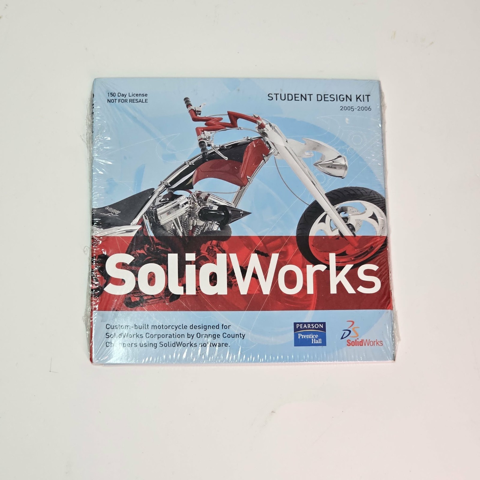 SolidWorks Student Design Kit 2005-2006 SEALED CAD Software Orange County Choppe