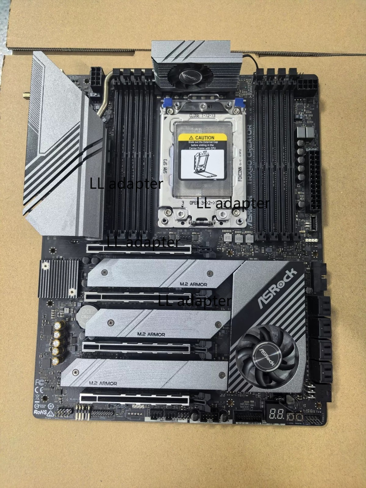 FOR ASROCK TRX40 Creator DDR4 *8 AMD TRX40 256GB ATX Motherboard Test OK