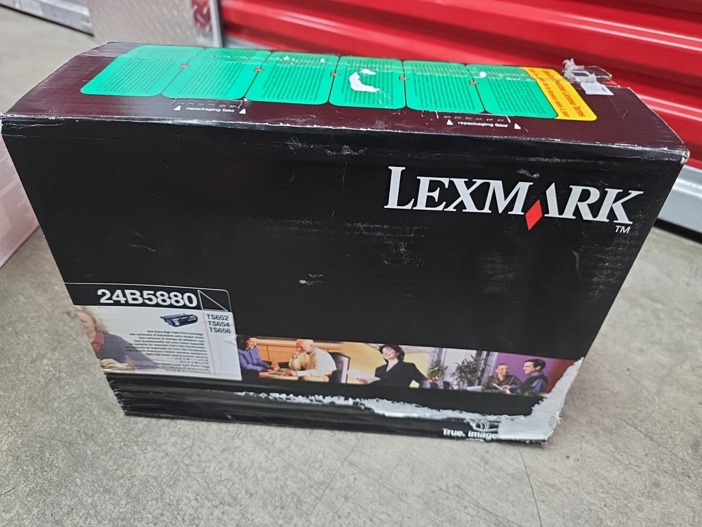 New Lexmark 24B5880 Black OEM Extra High Yield Toner / SEE PICTURES
