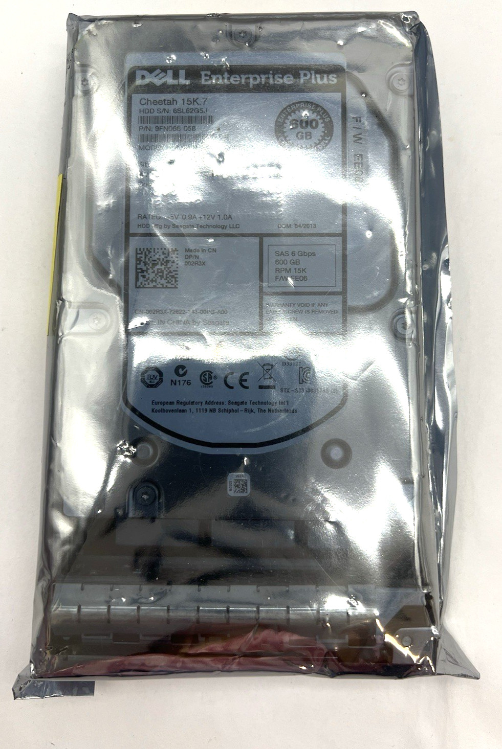 Dell Cheetah 15K.7 ST3600057SS SAS 6 Gbps 6000GB HDD with Caddy 9FN066-058