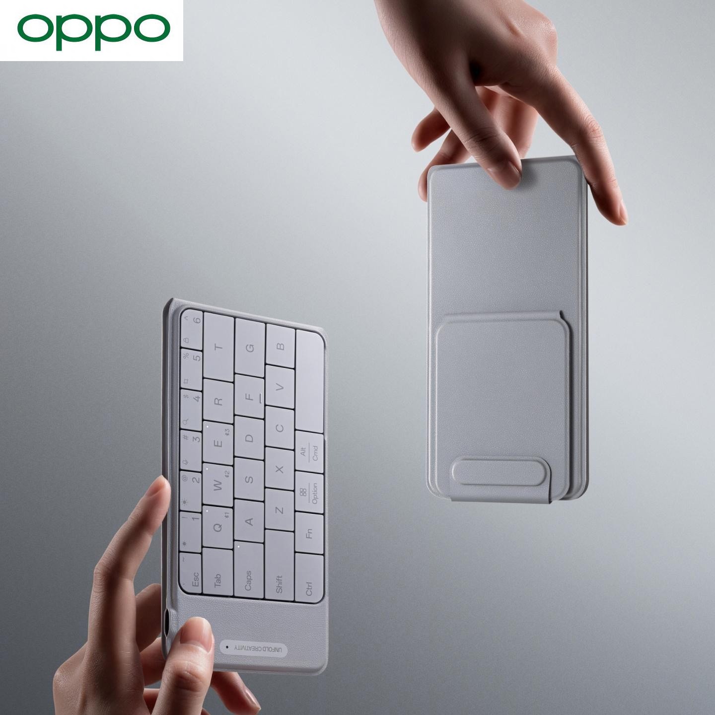 Original OPPO Bluetooth Foldable Keyboard with Shortcut Keys for OPPO Find N6