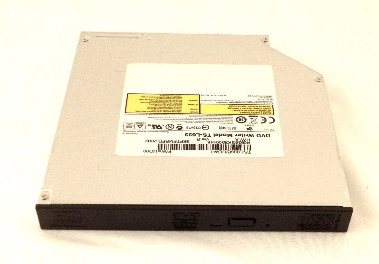Samsung TS-L633 Laptop Optical Drive DVD BURNER DVDRW 8X Slim SATA 15-3