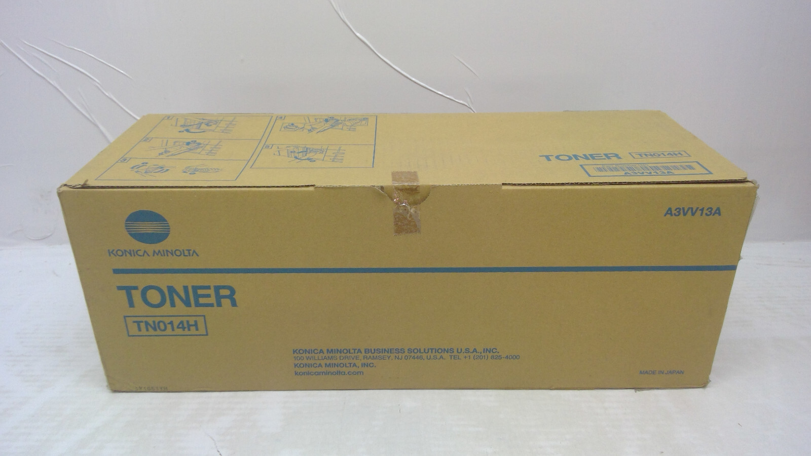 Genuine Konica Minolta TN014H BizHub 1052/1250 Black Toner Cartridge A3VV13