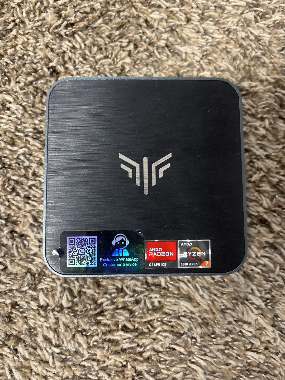 Kamrui AM02PRO Mini PC Ryzen 7 5700U 16GB RAM 512GB SSD USB-C Black