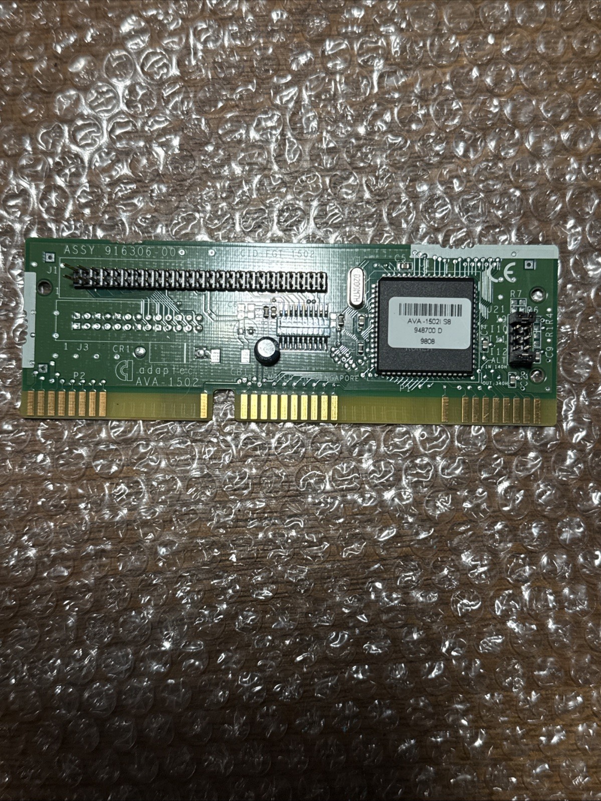 Adaptec AVA-1502 SCSI Host Network Adapter Card (916306-00)