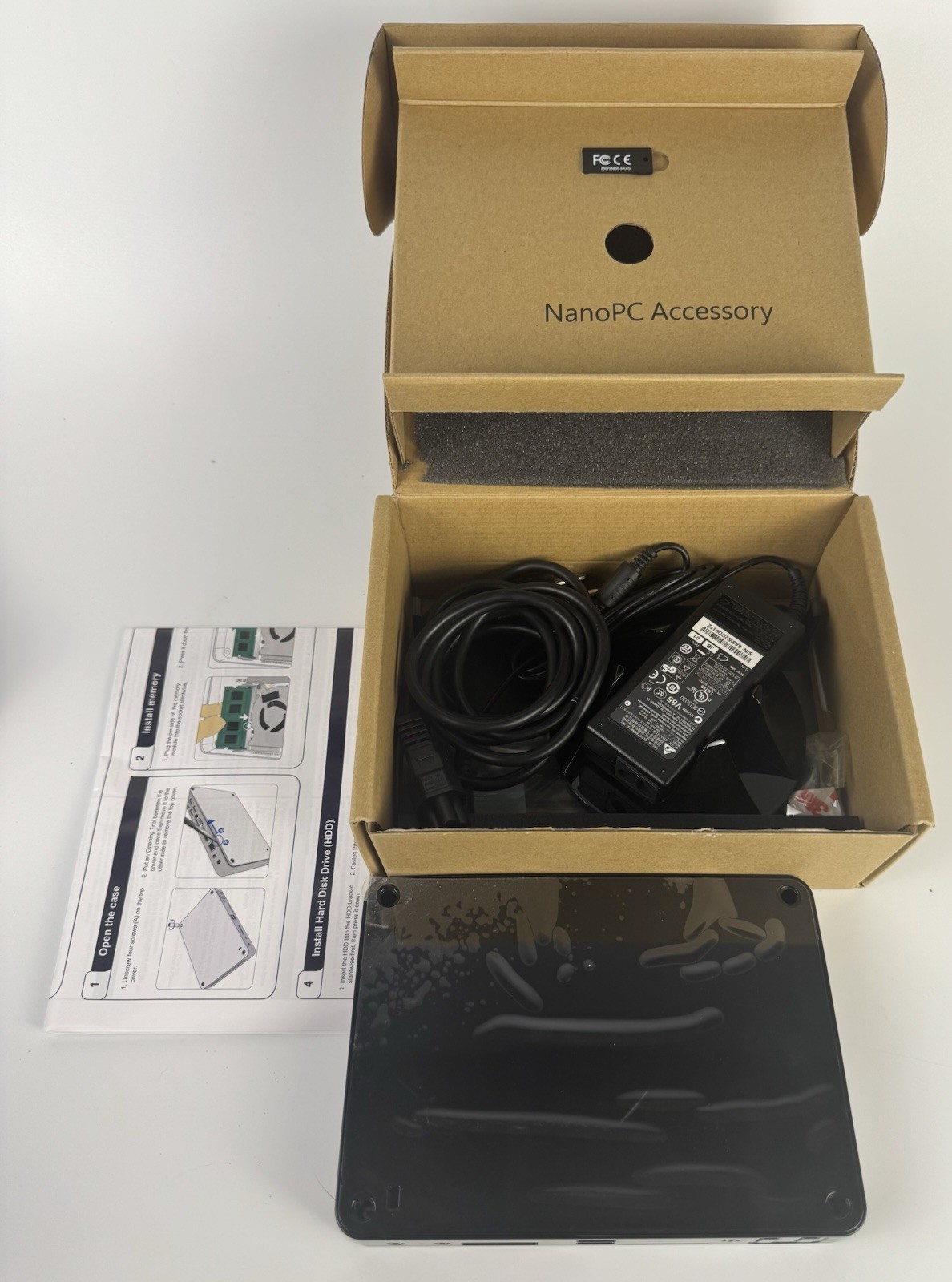 NEW Foxconn NanoPC nT-i2847 Barebone Mini PC Complete HDMI USB 3.0 WiFi