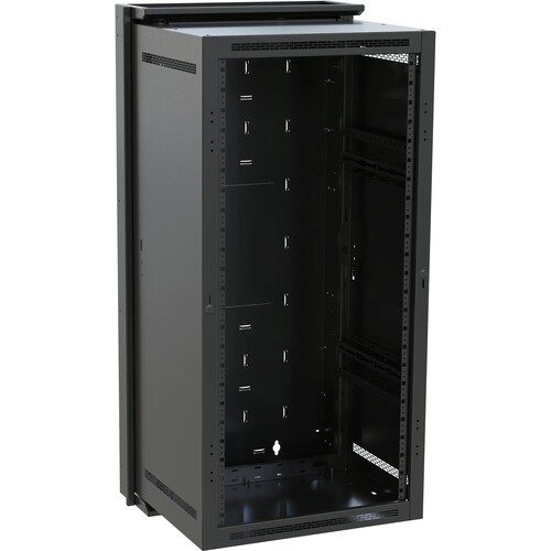 Middle Atlantic DWR-24-26PD DWR-24-26PD Wall Rack Section Fits 24" Deep Black