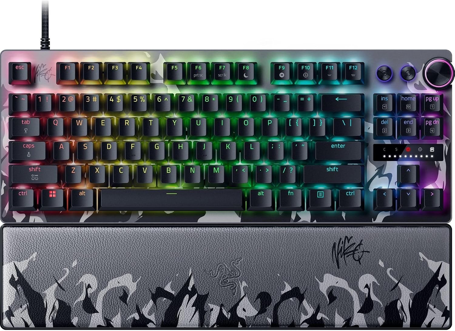 Razer Huntsman V3 Pro TKL Keyboard Niko Edition Certified Refurbished