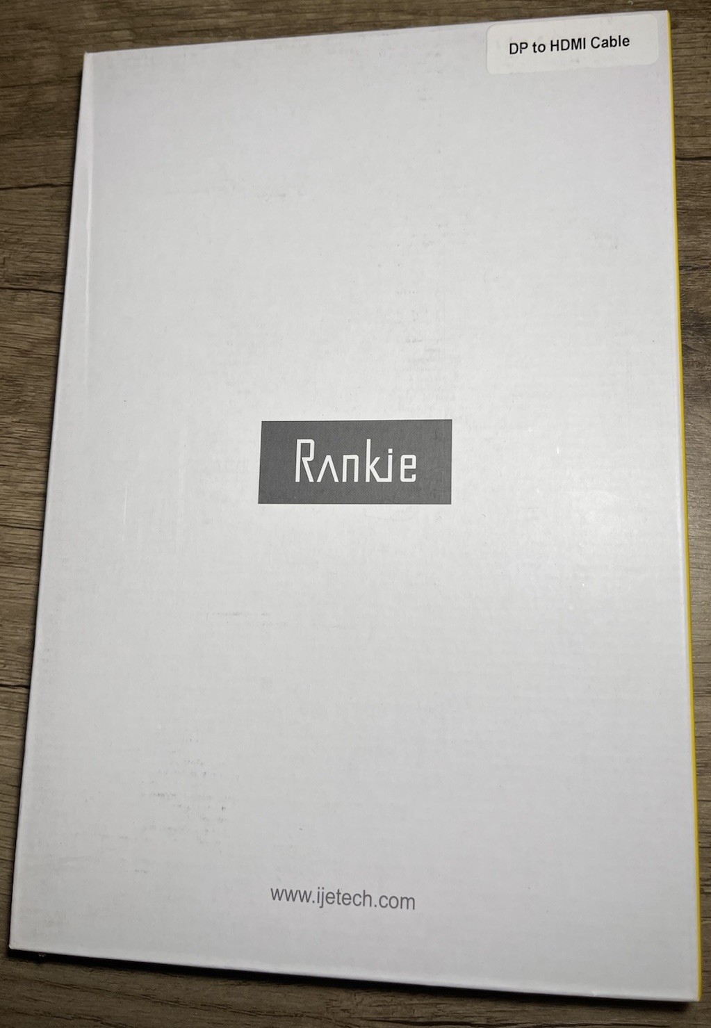 Rankie DisplayPort (DP) to HDMI Cable 4K 6ft R-1102-CB-VB/B13