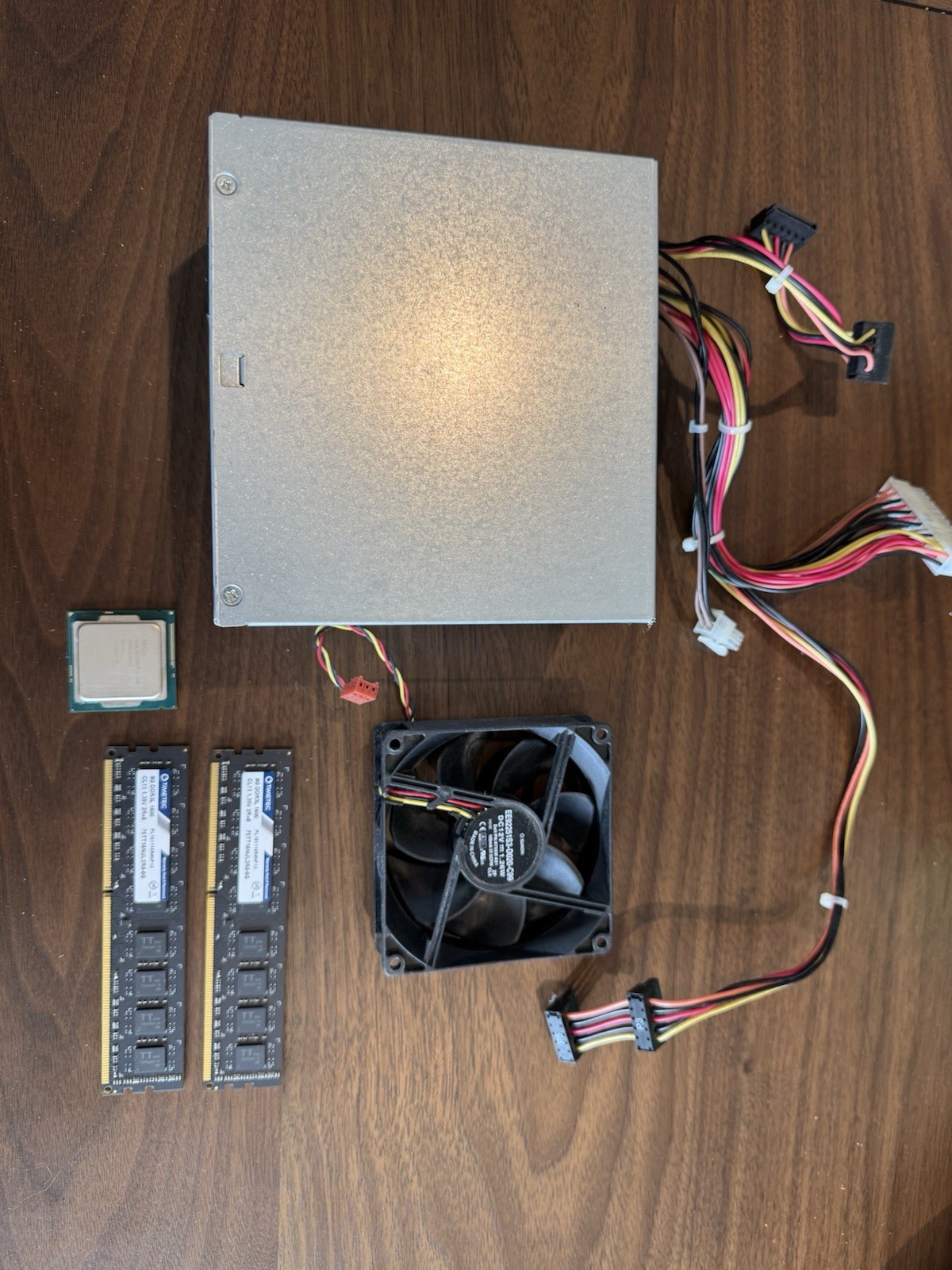 Computer Parts Lot Intel i3 Processor, Fan, Power Sup, 16 GB Ram Dell Inspiron