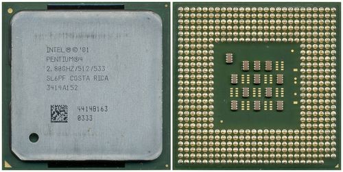 Intel SL6PF Pentium 4 2.8GHZ 512KB Cache 533MHZ S478