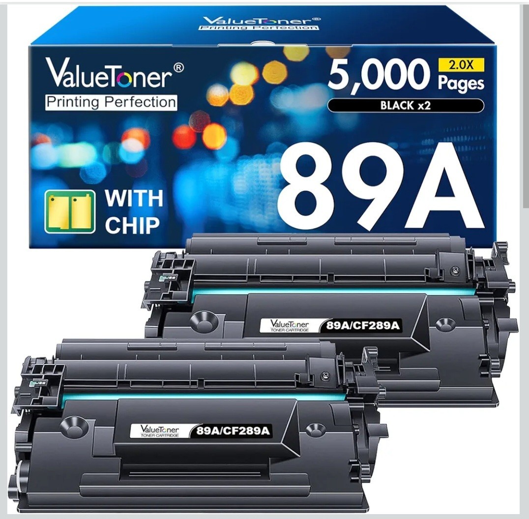 89A Toner Cartridge Generic Black 2 Pack 