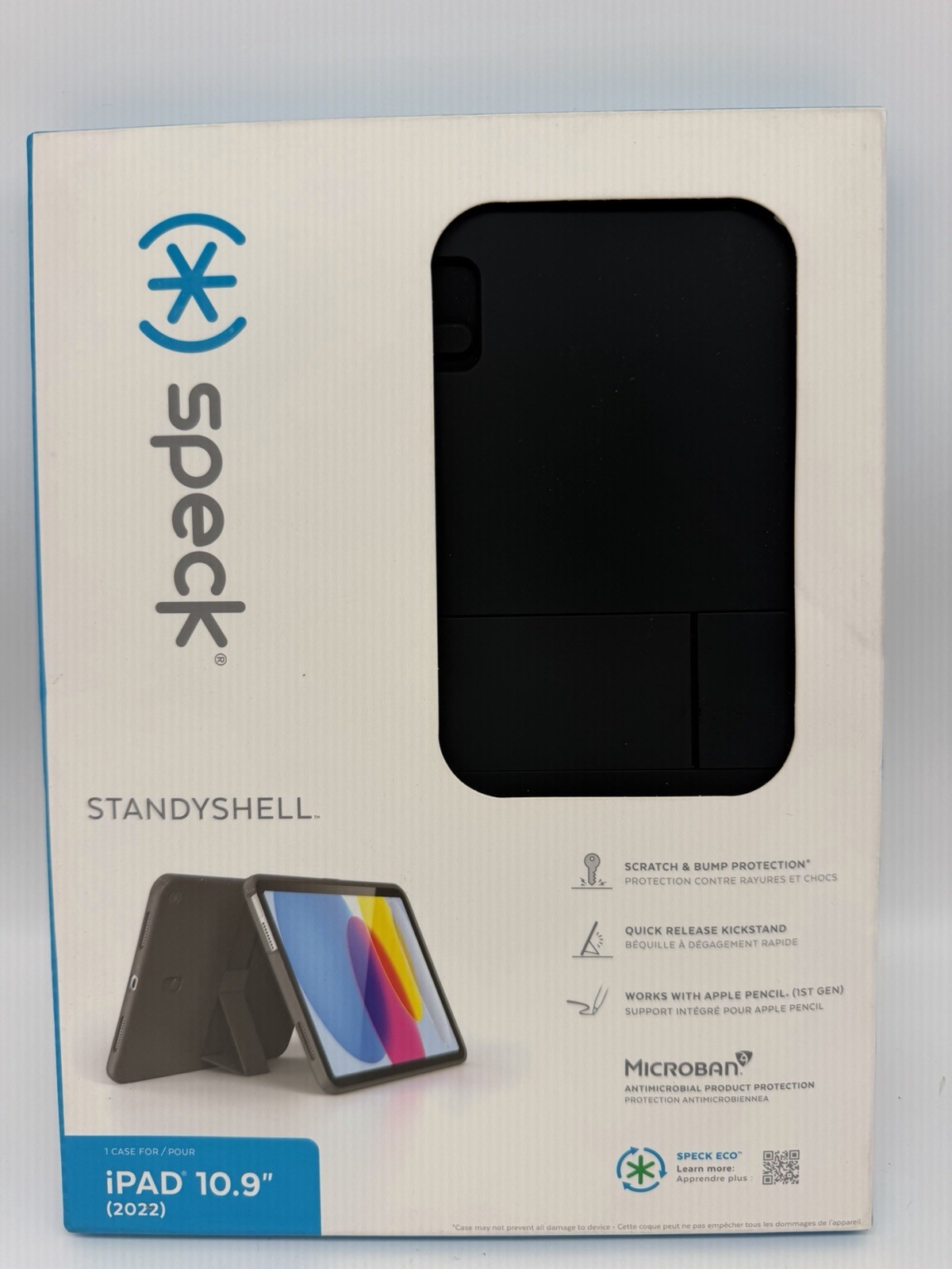Speck Standyshell Case for Apple iPad (10.9 Inch 2022) - Black