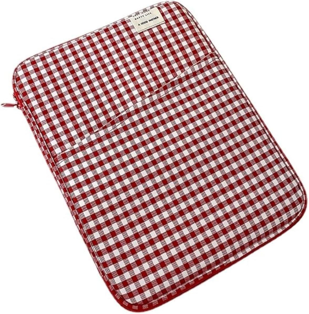 Cute Puffy Laptop Bag Cover 11-13Inch Fairycore Sleeve Kawaii Tablet Pouch Acces