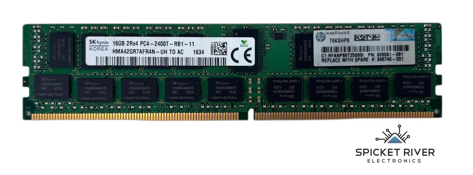 SK Hynix HMA42GR7AFR4N-UH 16GB 2Rx4 PC4-2400T DDR4 ECC Server RAM