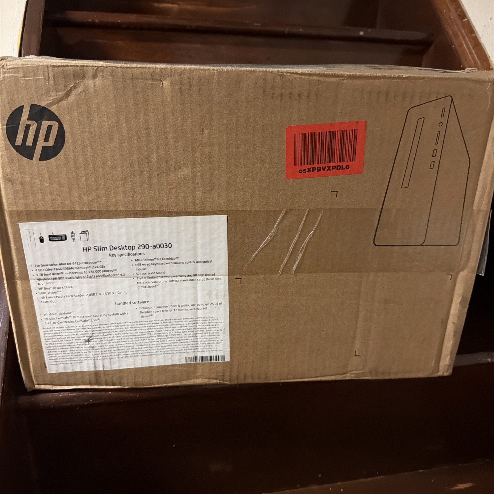 HP slim Deskstop 290-a0030