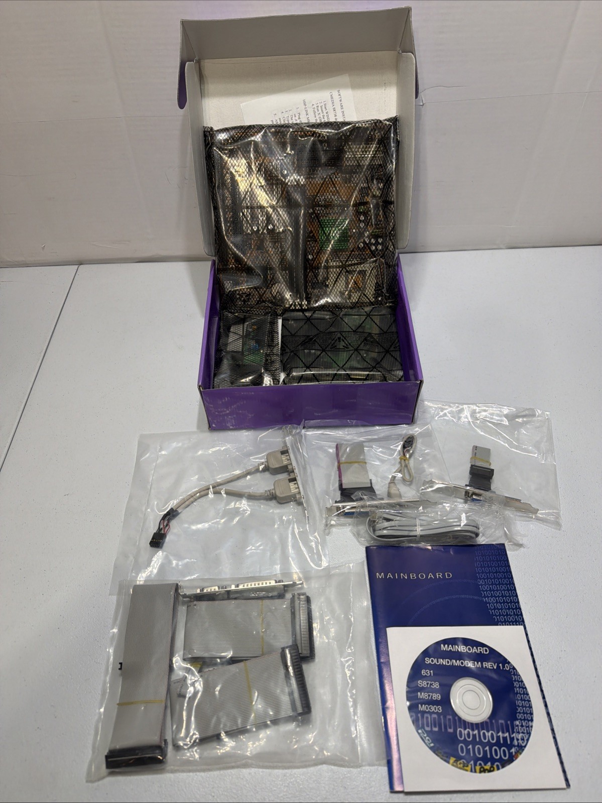 Vintage Jetway J-620BF Socket 370 Celeron AT Motherboard SiS 620 Brand New