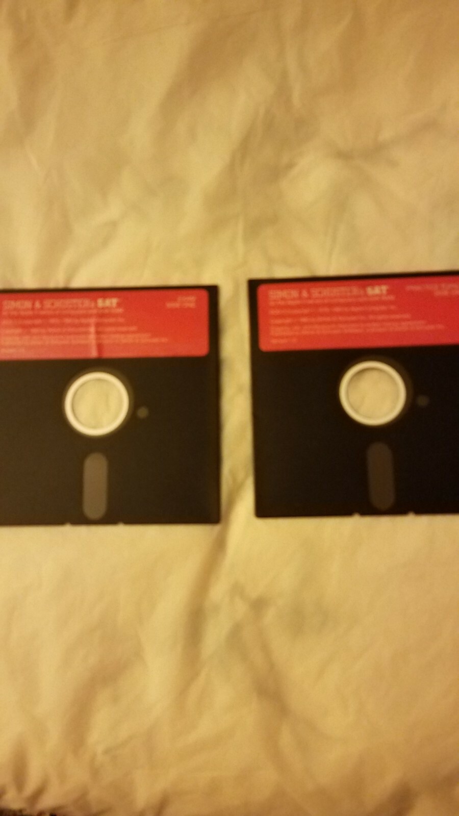 SAT PRACTICE TOPICS & EXAMS Vintage Apple II Series Educational Software 1985