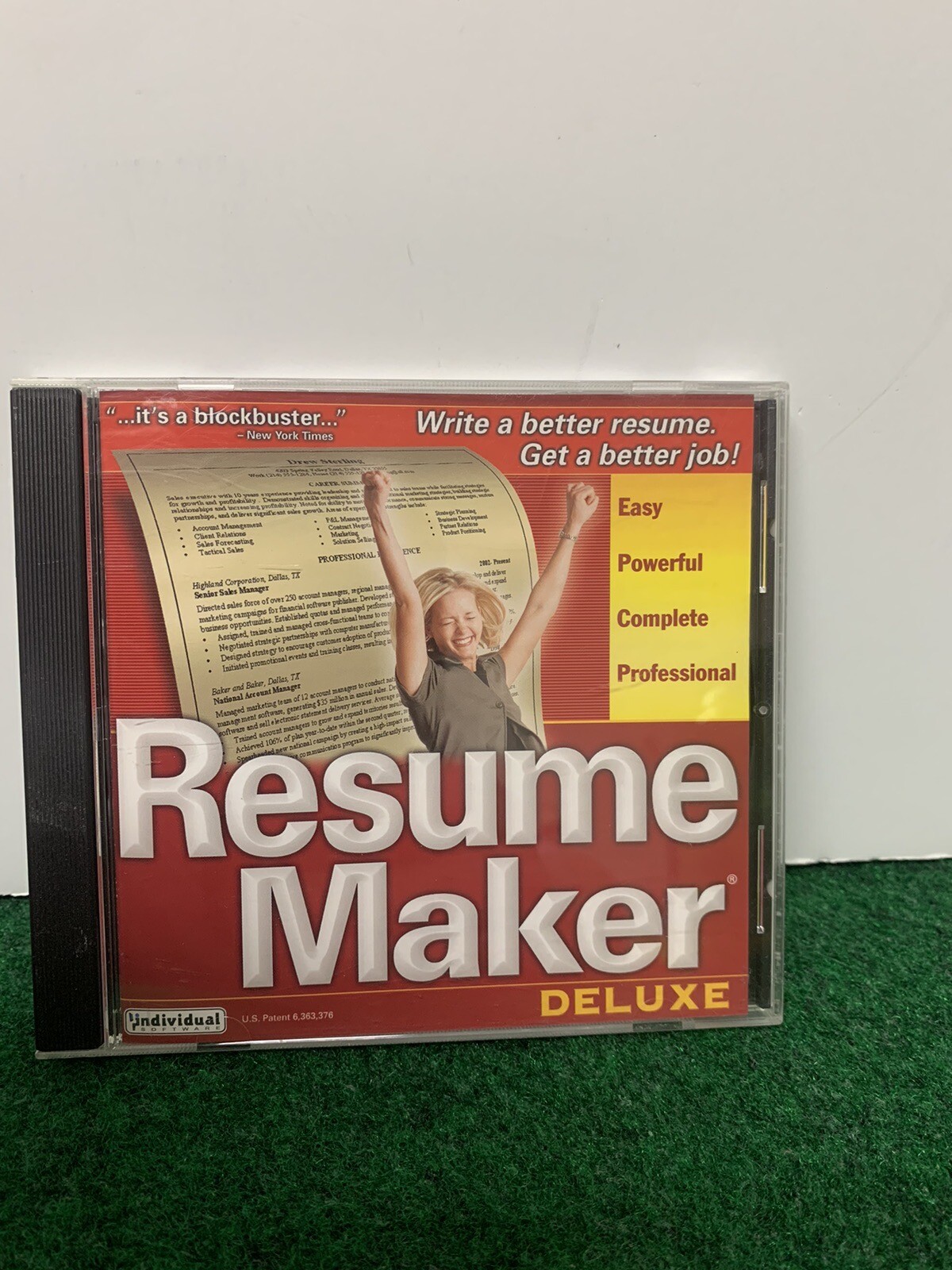 Resume Maker Deluxe-1995-2002 Individual Software Inc.-CD-Rom