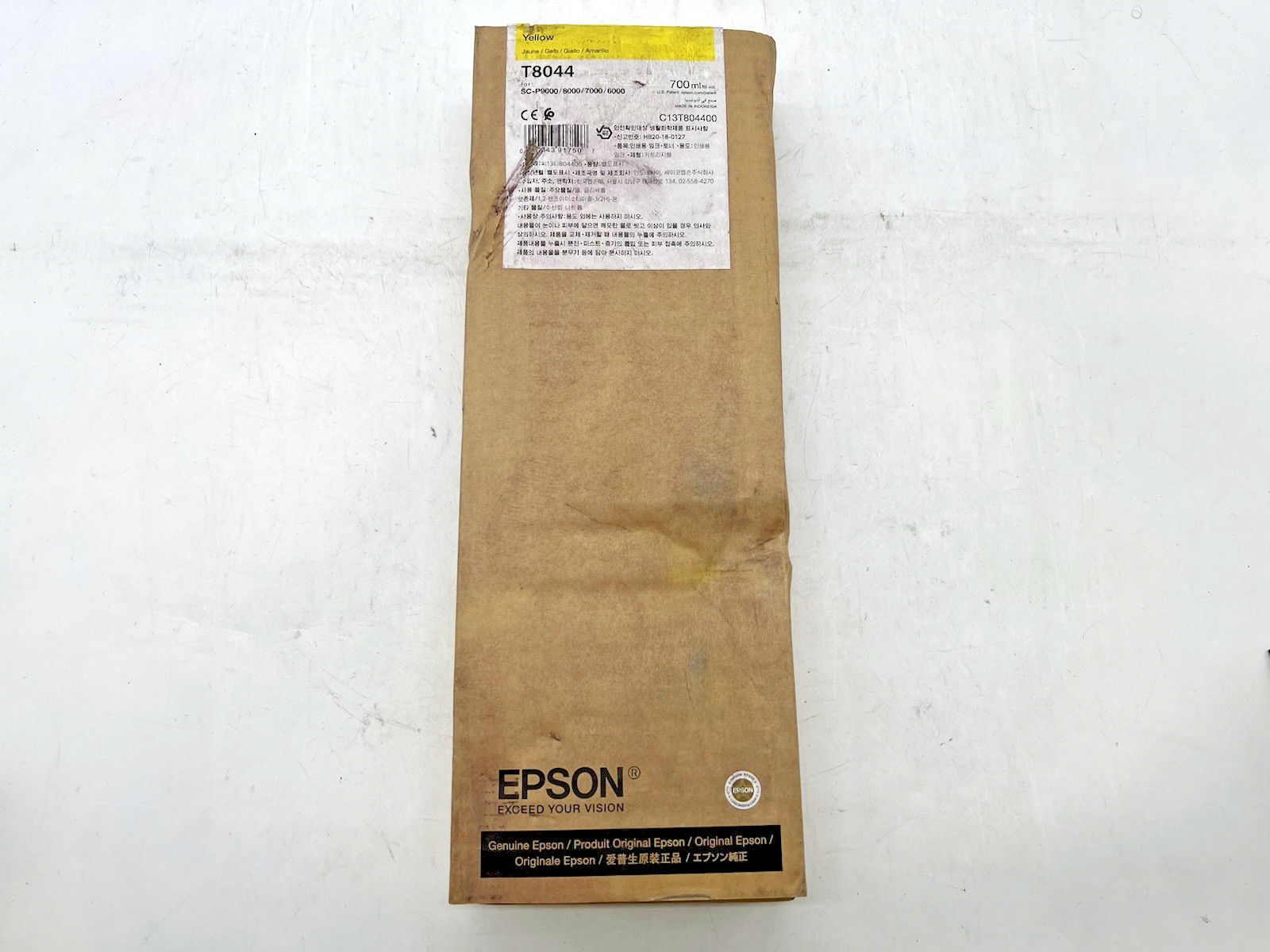 Epson T8044 Yellow 700ml Ink For SC-P9000/8000/7000/6000-Expired