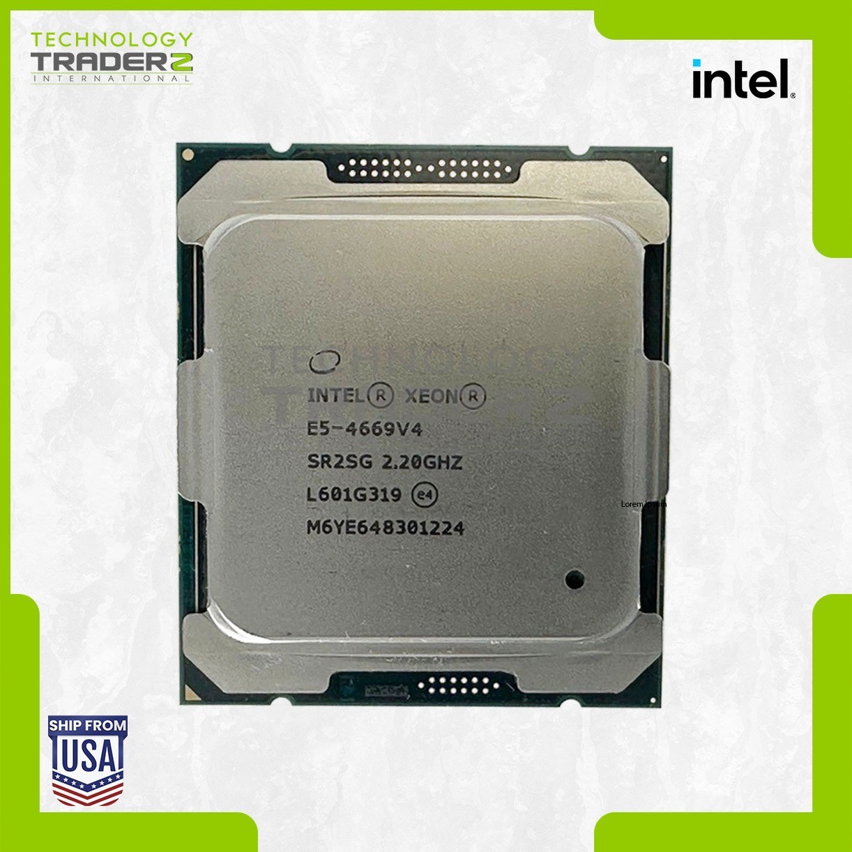 SR2SG Intel Xeon E5-4669 v4 22-Core 2.20GHz 55MB 135W Processor **Pulled**