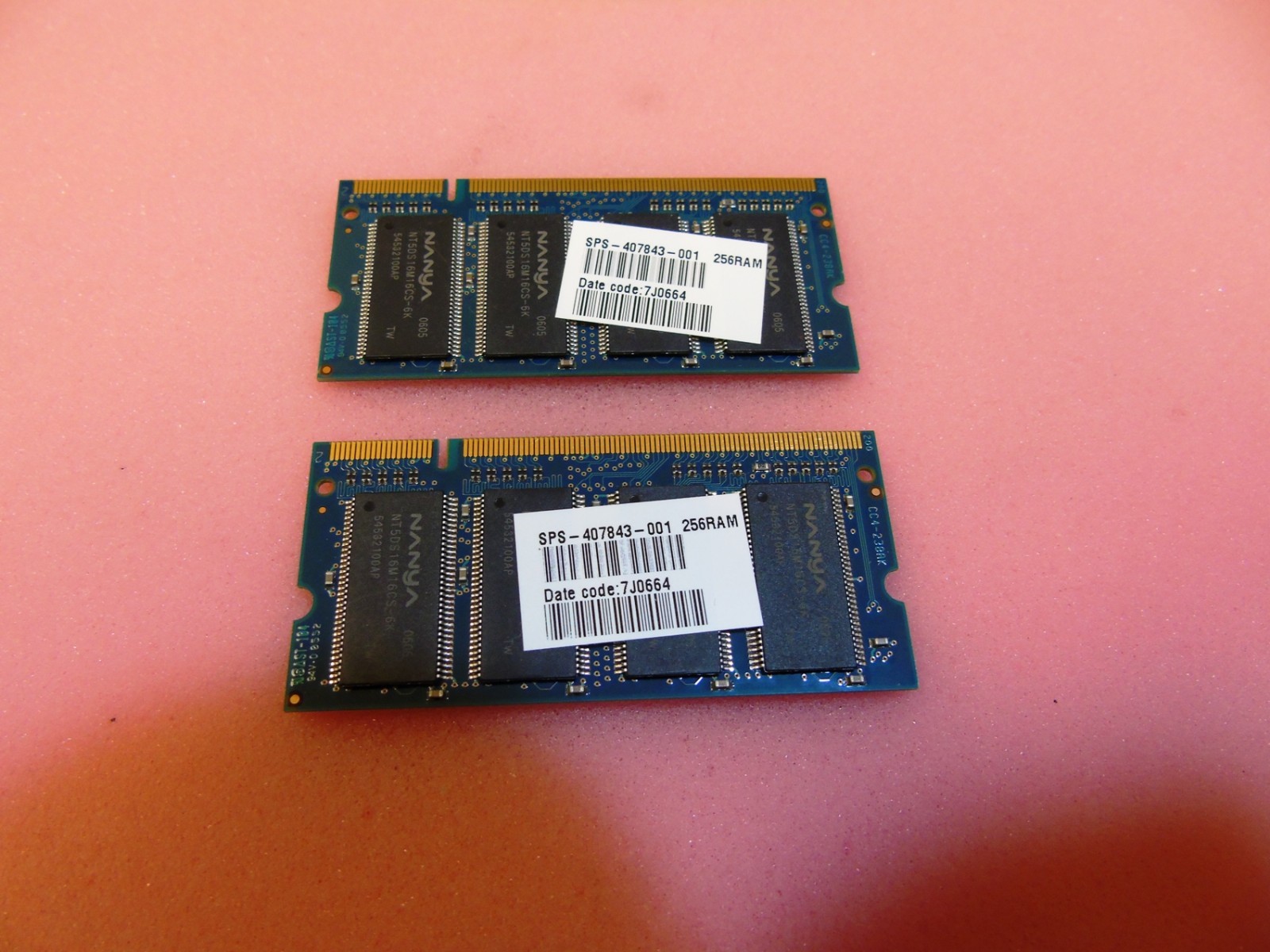 HP Pavilion DV8000 Laptop 512MB ( 2 x 256MB)  DDR PC2700 333Mhz Memory Ram