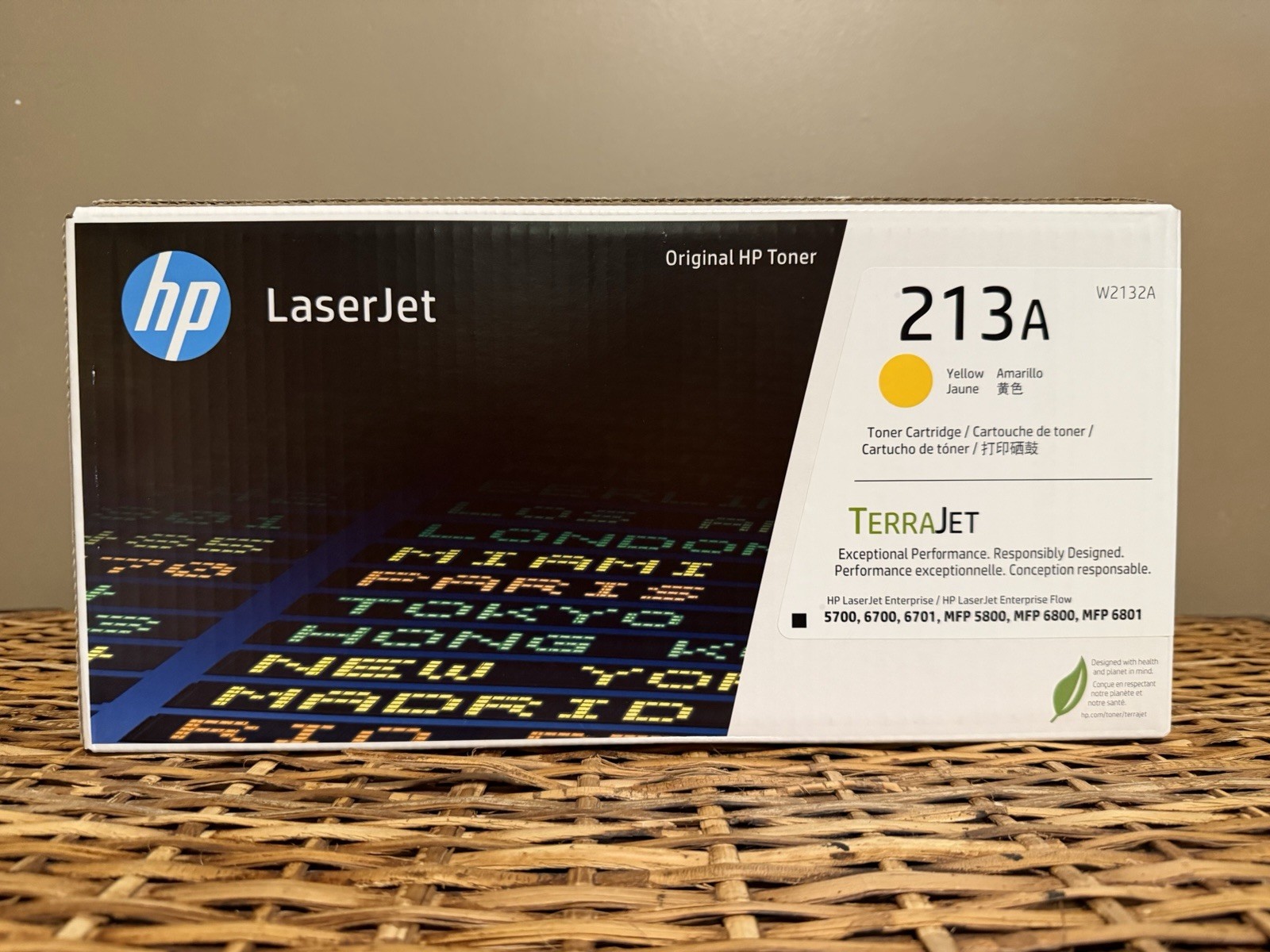 HP Laser Jet Toner  213A Yellow