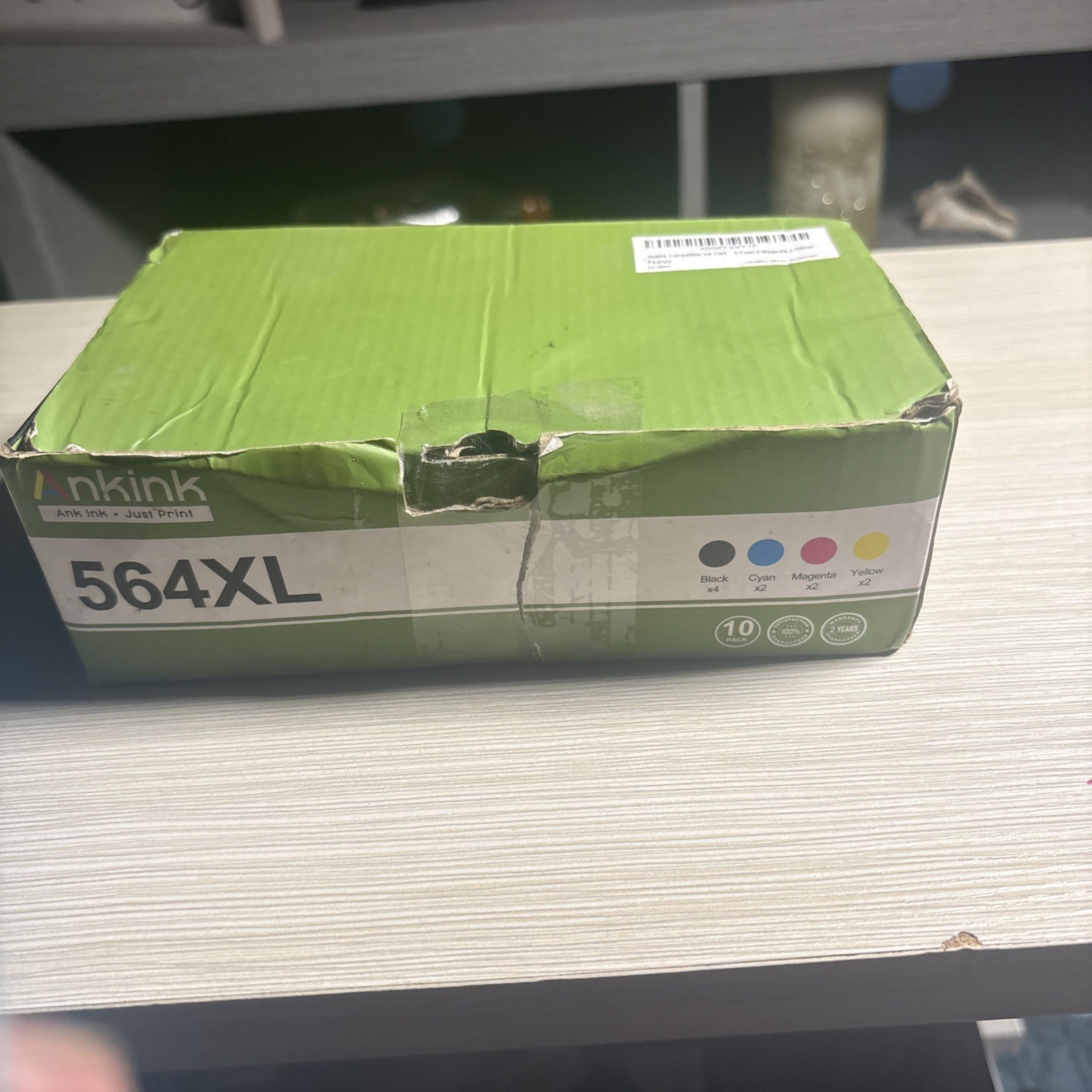 Ankink 564 Ink 5 Cartridges 564XL Combo Pack for HP Printers