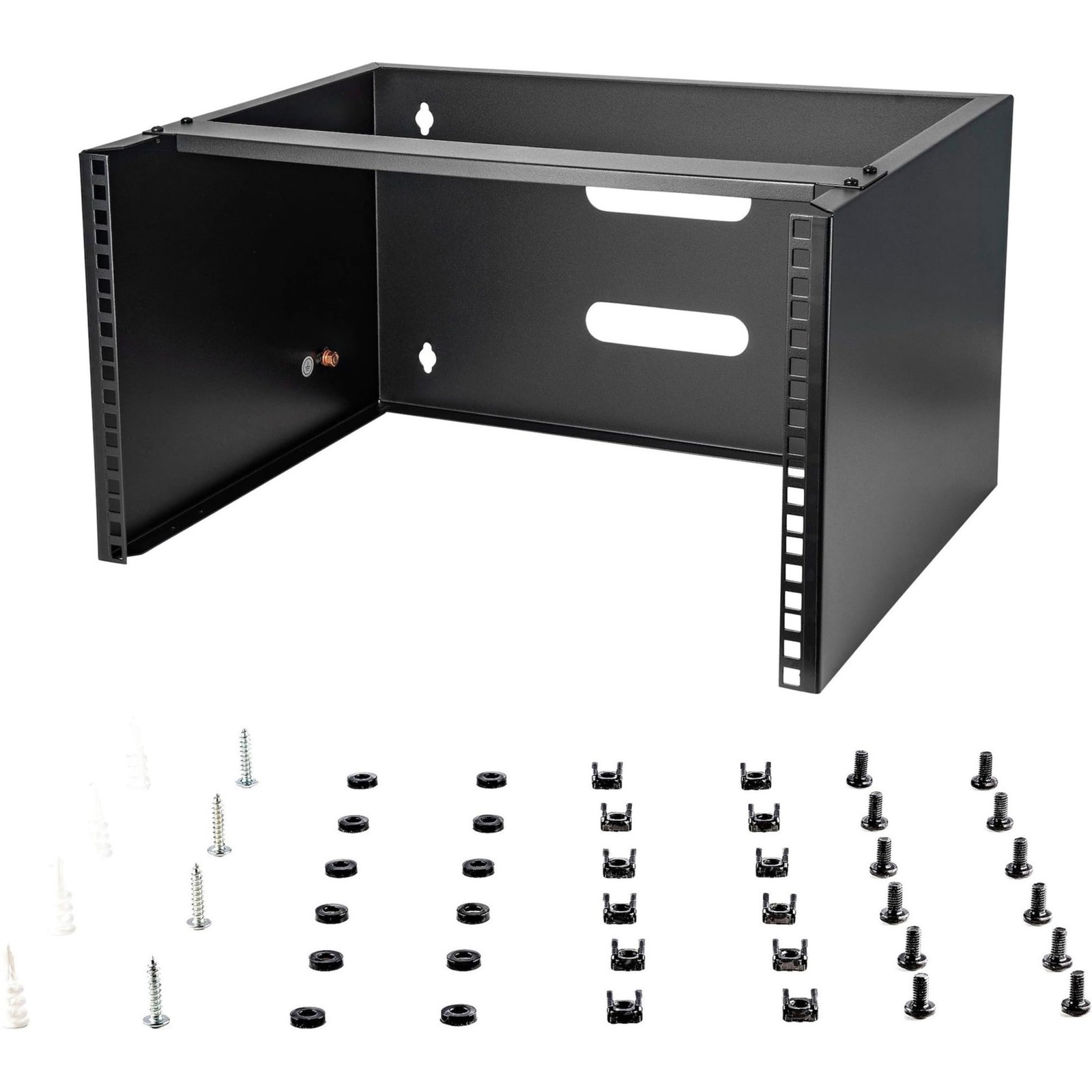 Startech 6U Wall Mount Network Rack - 14 Inch Deep (Low Profile) -