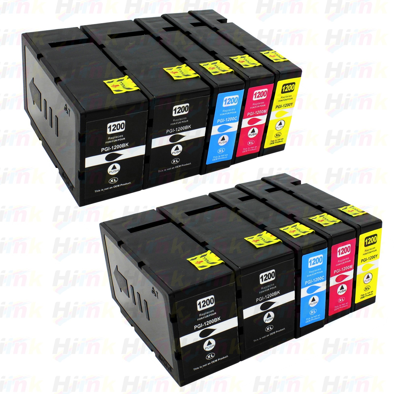 10PK PGI-1200XL High Yield Ink For Canon Maxify MB2020 MB2120 MB2320 MB2720 