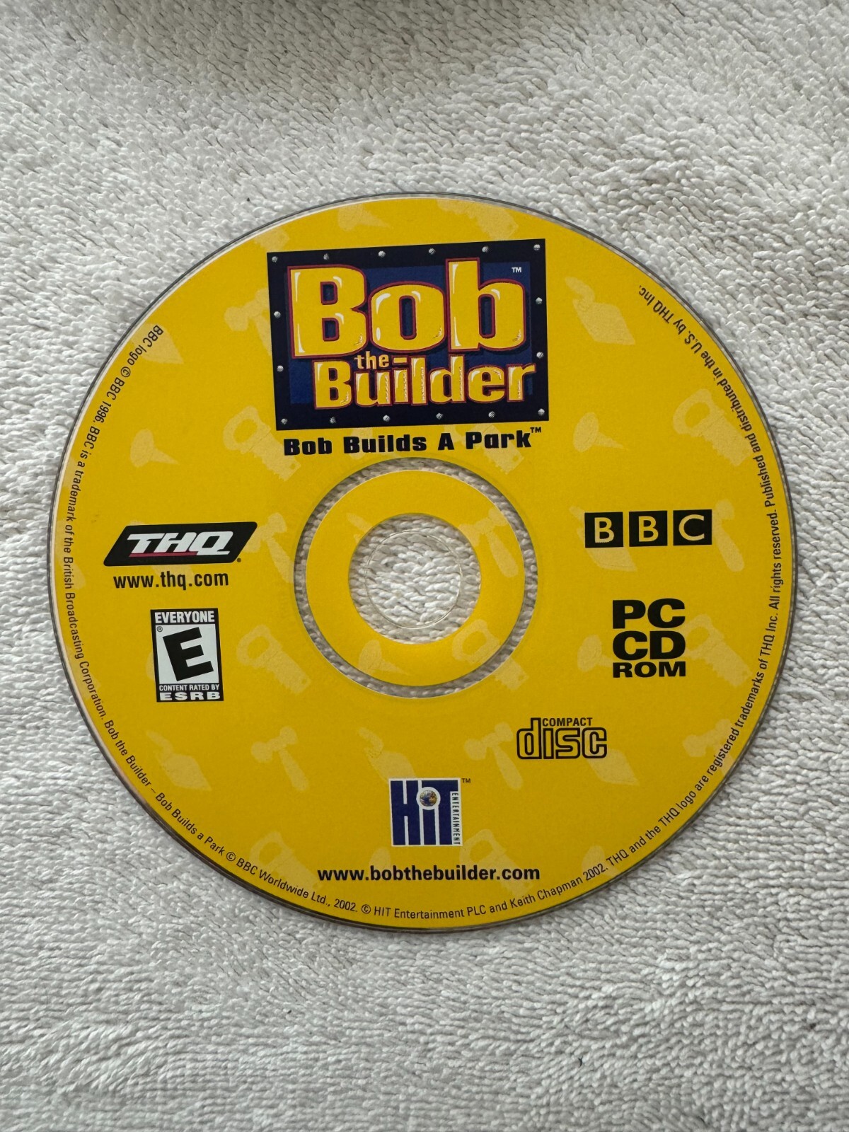 Bob the Builder Bob Builds a Park PC Game 2002 Windows - Windows 98/XP