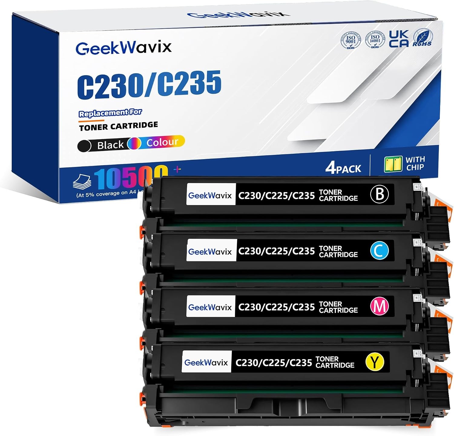 C230/C235 Toner Cartridge for Xerox C230, C230DNI, C235, C235DNI Printers