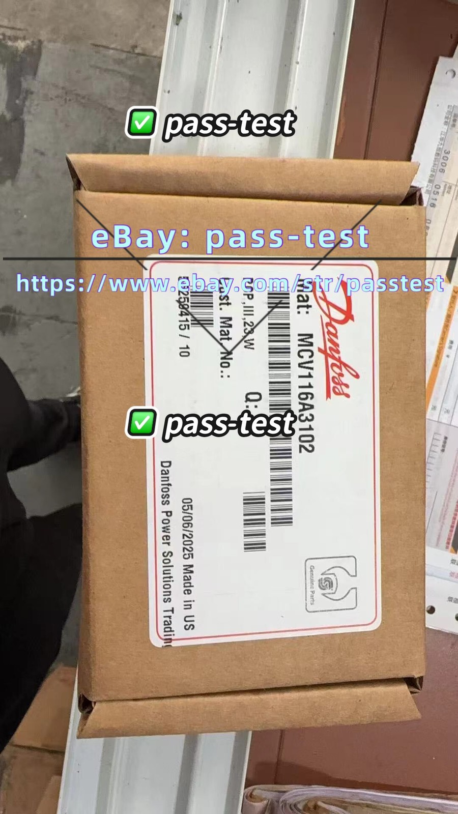 1pc New In Box 1Pcs MCV116A3102 Danfoss Pressure Control Pilot PCP Spot Goods