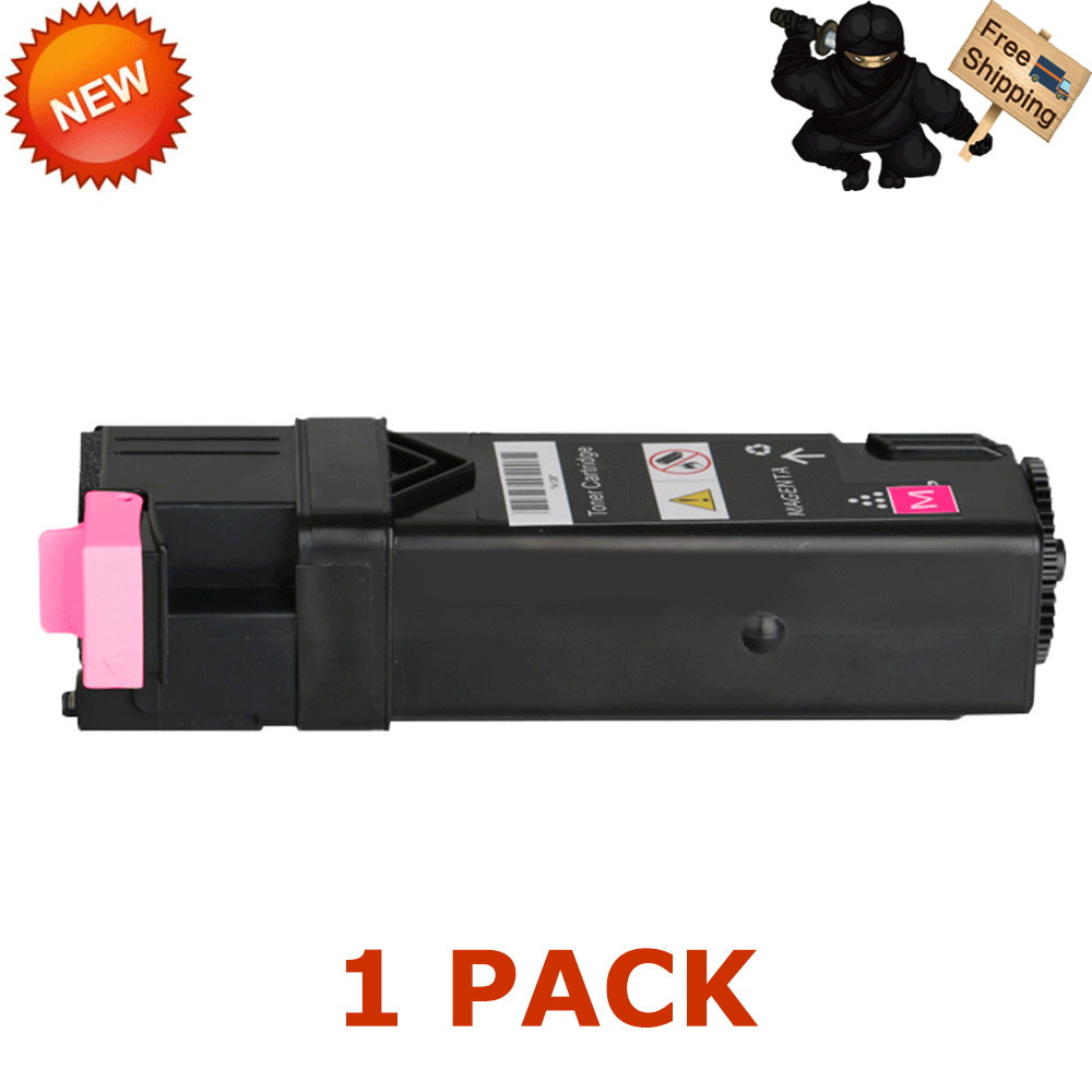 1 PK Magenta Toner Cartridge for Dell 2130 Color Laser 2130cn, 2135cn Printer