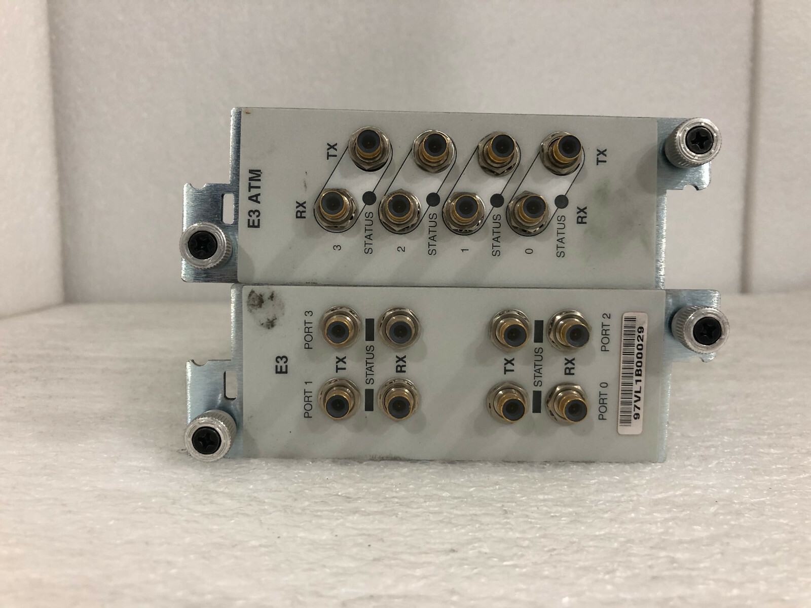 Juniper LOT for M120/M320 Router's 1 x PB-4E3-QPP & 1 x  PB-4E3-ATM