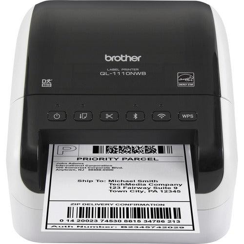 Brother QL-1110NWB Desktop Direct Thermal Printer - Monochrome -  QL1110NWB